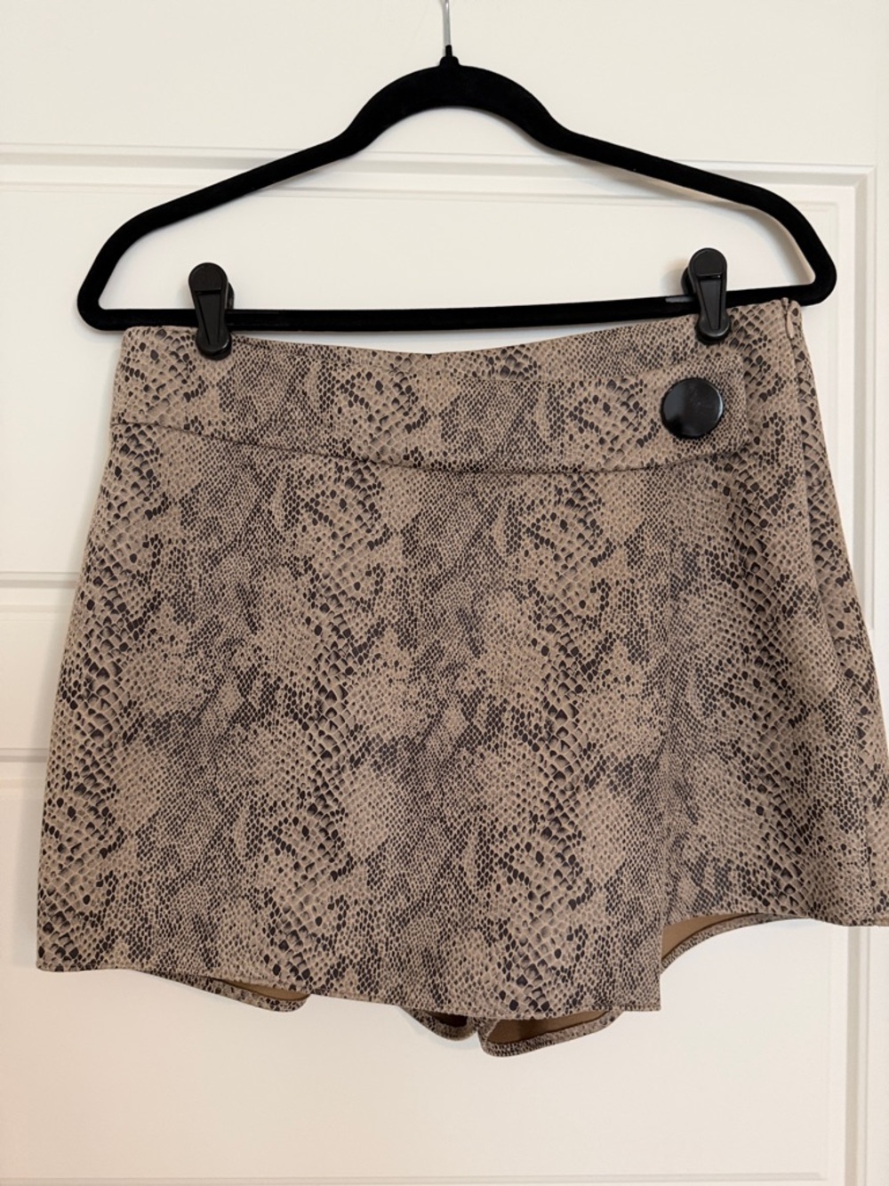 Zara Snake Print Skort